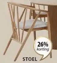 Jysk ROYAL OAK ARNBORG STOELEN aanbieding