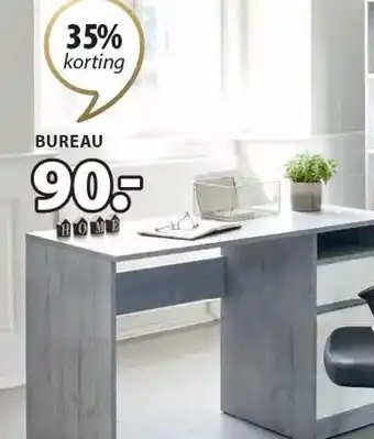 Jysk BILLUND BUREAU aanbieding