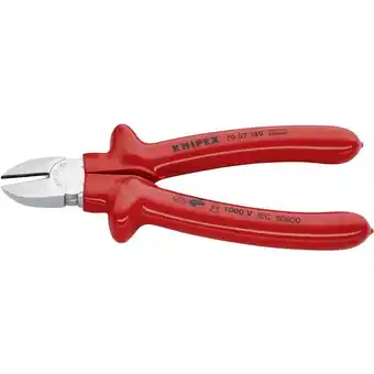 Conrad Knipex Knipex-Werk 70 07 180 VDE Zijkniptang Met facet 180 mm aanbieding