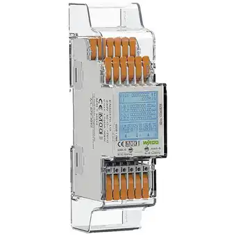 Conrad WAGO 879-3040 kWh-meter 3-fasen Conform MID: Ja 1 stuk(s) aanbieding