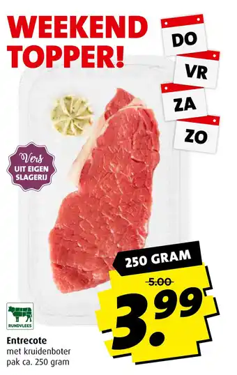 Boni Entrecote 250g aanbieding