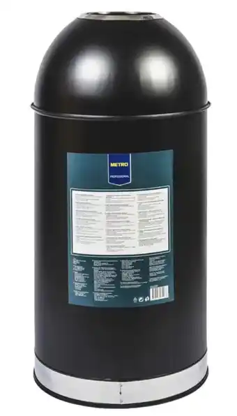 Makro Metro professional afvalbak 50 liter aanbieding