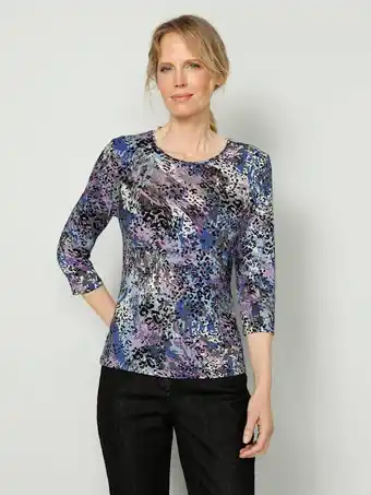 Klingel Shirt Barbara Lebek Pink/Zwart/Blauw aanbieding