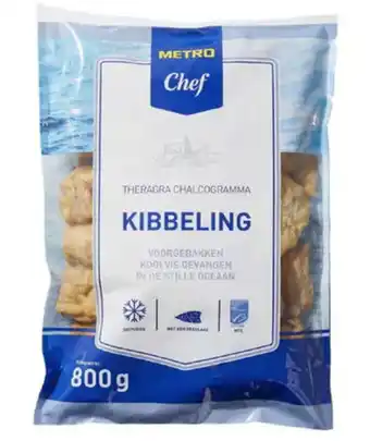 Makro Metro chef kibbeling ASC 800g aanbieding