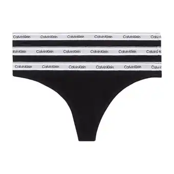 Plutosport Calvin Klein Strings Dames (3-pack) aanbieding