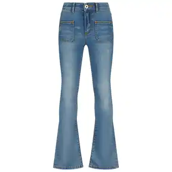 Vingino Flare Jeans Britte patched on pockets aanbieding