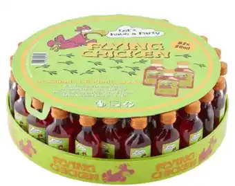 Makro Flying chicken tray 82 flesjes a 20 ml aanbieding