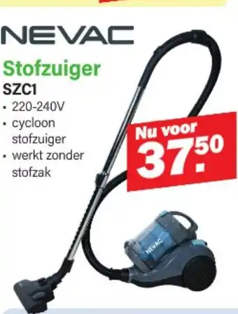 Van Cranenbroek Stofzuiger SZC1 aanbieding