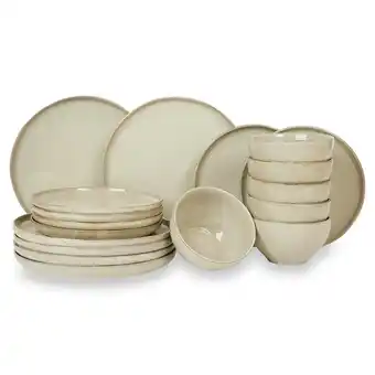 Action Aardewerk serviesset - stone grey aanbieding