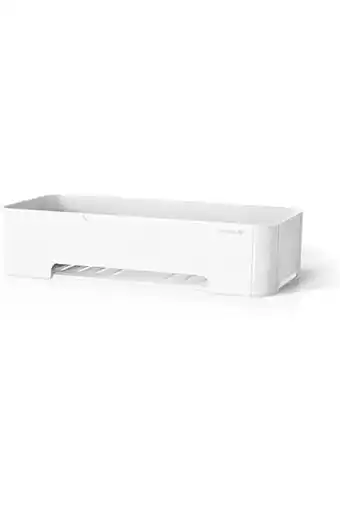 LARRO Douche Caddy Zelfklevende Douchemand Met Haken Badkamer Plank Geen Boren Wandmontage Ruimte Aluminium Voor Wastafel Badkamer Grijs B1 Vloer Kleur Grigio Maat 2 Laag