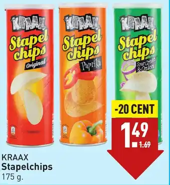 ALDI Stapelchips 175 g aanbieding