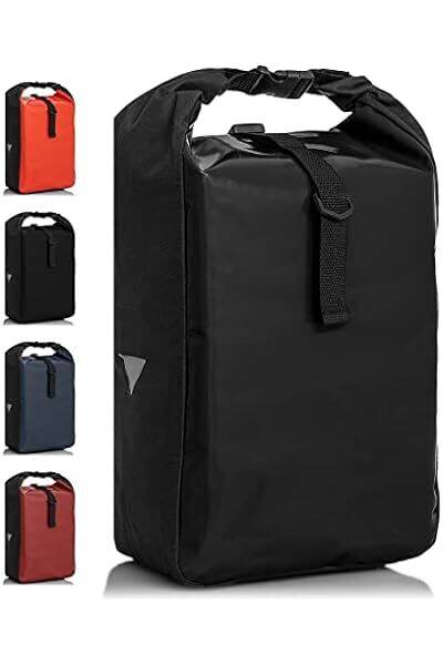 ALFORGE IMPERMEÁVEL DE BICICLETA PARA PORTA-BAGAGEM 20 L 500 V2 BEGE D