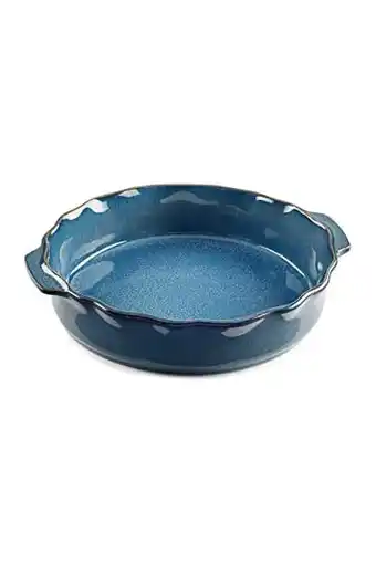 Amazon Ronde ovenschaal van keramiek, diameter 26 cm, kleur reactief blauw aanbieding