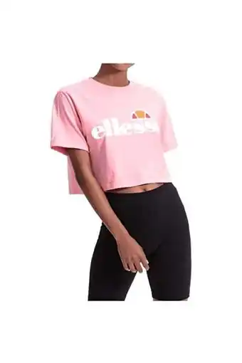 Amazon Ellesse Alberta Cropped T-shirt voor dames aanbieding