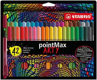 Amazon STABILO 488/42-1-20er - STABILO pointMax - 48 stuks - ARTY - met 48 meerkleuren,Meerkleuren aanbieding