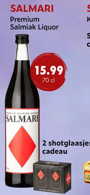 uw topSlijter SALMARI Premium Salmiak Liquor 70 cl aanbieding