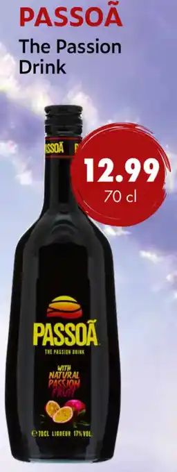 uw topSlijter PASSOÃ The Passion Drink 70 cl aanbieding