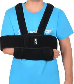 Amazon supregear Arm Sling Schouder Startonderbreker, Verstelbare Comfortabele Schouder Arm Startonderbreker Sling Swathe Ademende S aanbieding