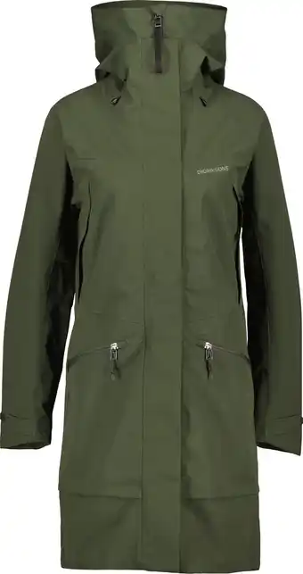 Bol.com Didriksons ILMA WNS PARKA 8 Dames Outdoorjas - Deep Green - Maat 44 aanbieding