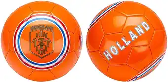Bol.com Avento Voetbal Glossy - Euro Triumph - Oranje/Rood - maat 5 aanbieding