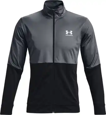 Bol.com Under Armour UA PIQUE TRACK JACKET Heren Sportvest - Maat M aanbieding