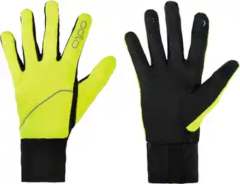 Bol.com Odlo Gloves INTENSITY SAFETY Unisex - Sporthandschoenen - Maat XS aanbieding