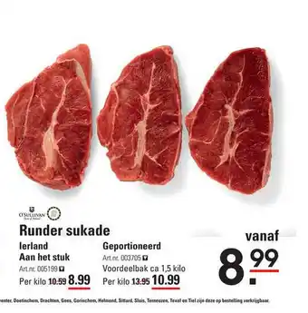 Sligro Runder Sukade aanbieding