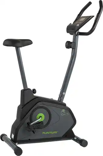 Bol.com Tunturi Cardio Fit B30 Hometrainer - Fitness fiets met 8 weerstandsniveaus - Voorzien van tablethouder en transportwielen aanbieding