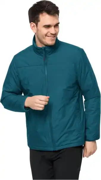 Bol.com Jack Wolfskin Feldberg 3in1 Jacket Men - Outdoorjas - Heren - Blauw - Maat L aanbieding