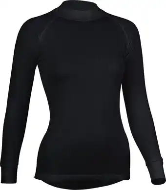 Bol.com Avento Thermoshirt Lange Mouw - Vrouwen - Zwart - Maat 36 aanbieding