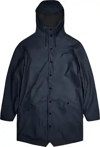 Bol.com Rains Long Jacket Unisex Jas - Maat M aanbieding