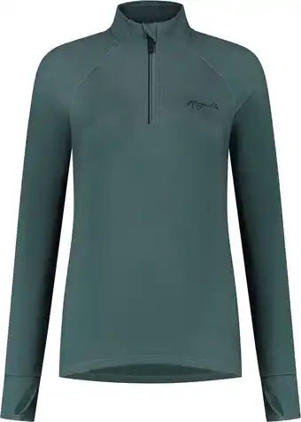 Bol.com Rogelli Eclipse Hardloopshirt Lange Mouwen Dames - Grey blue - Maat M aanbieding