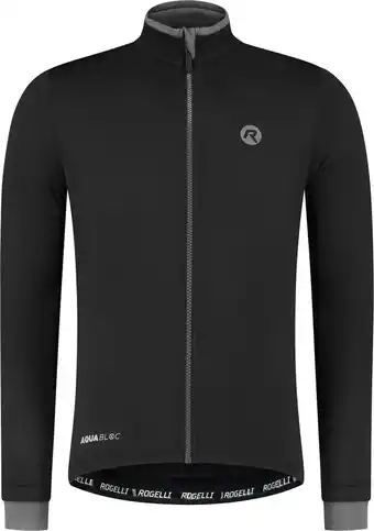 Bol.com Rogelli Essential Fietsshirt - Lange Mouwen - Heren - Zwart - Maat S aanbieding