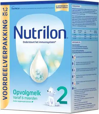 Bol.com Nutrilon 2 Opvolgmelk Voordeelverpakking - 6+ Maanden - 1.2KG aanbieding