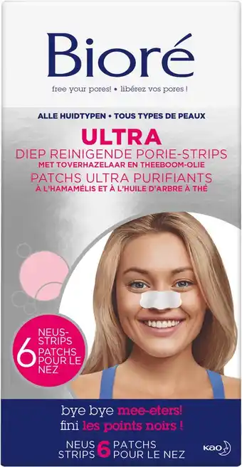 Bol.com Biore 6 ultra reinigende poriestrips aanbieding