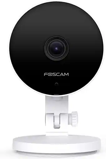 Bol.com Foscam C2M Beveiligingscamera - Binnen camera - Full HD 1080P - Dual band - Nachtzicht - SD Kaart opslag - 2MP - Wit aanbieding