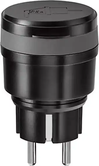 Bol.com KlikAanKlikUit AGC-3500 Compacte Stekker voor Buiten Zwart aanbieding