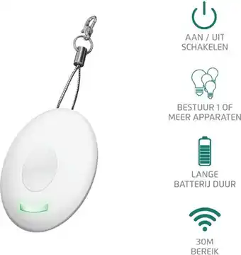 Bol.com KlikAanKlikUit ACCT-510 Sleutelhanger Afstandsbediening aanbieding