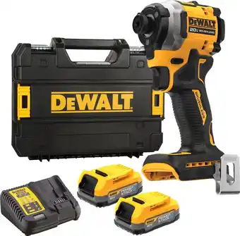 Bol.com DeWALT DCF850E2T Compacte Accu Slagschroevendraaier 205Nm 18V XR 1.7Ah POWERSTACK in TSTAK aanbieding