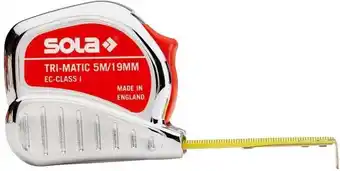 Bol.com Sola Tri-Matic TM 8 m Rolmaat - 8m x 25mm aanbieding