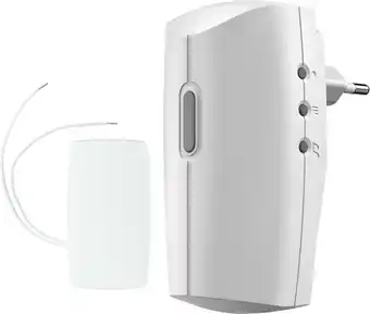 Bol.com KlikAanKlikUit ACDB-8000BC - Deurbelset voor inbouwen - Wit aanbieding