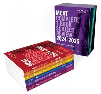 Bol.com Kaplan Test Prep- MCAT Complete 7-Book Subject Review 2024-2025, Set Includes Books, Online Prep, 3 Practice Tests aanbieding