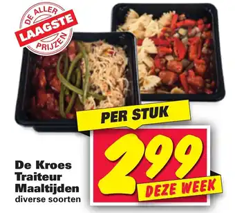 Nettorama De Kroes Traiteur Maaltijden aanbieding