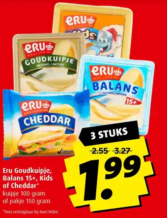 Boni Eru Goudkuipje, Balans 15+, Kids of Cheddar* aanbieding