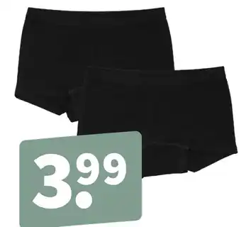 Wibra Boxer 2-pack 92/98 - 128/134 aanbieding