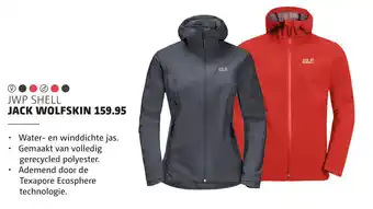 Bever Jwp Shell Jack Wolfskin aanbieding