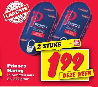 Nettorama Princes Haring 200g aanbieding