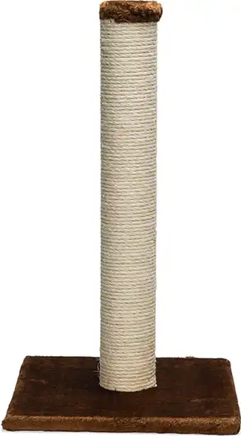 Bol.com Beeztees Gina - Krabpaal - Bruin - 34x34x60 cm aanbieding