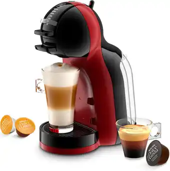 Bol.com Krups NESCAFÉ Dolce Gusto Mini Me Zwart KP123H - Koffiecupmachine - Cherry Rood aanbieding