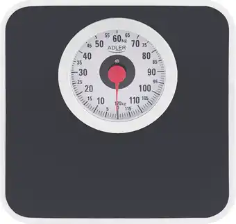 Bol.com Adler AD 8178 - Analoge personenweegschaal - 120 kg aanbieding